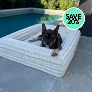 Memory Foam Dog Bed - Puffer Bone