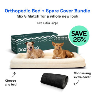 Extra Large Bed with Extra Cover Bundle