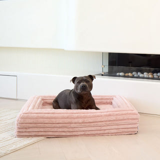 Memory Foam Dog Bed - Puffer Rosewater